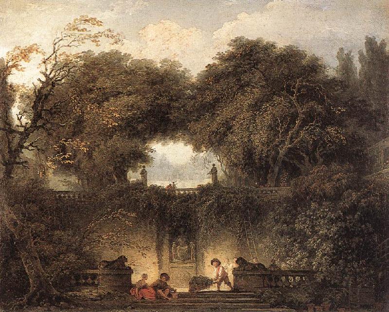 Jean Honore Fragonard Le petit parc